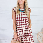 Gabby Brown Geometric Tank Top