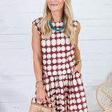 Gabby Brown Geometric Tank Top