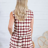 Gabby Brown Geometric Tank Top