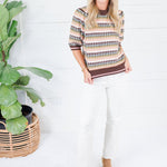 Gardena Multi Stripe Sweater THML
