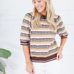 Gardena Multi Stripe Sweater THML