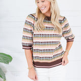 Gardena Multi Stripe Sweater THML