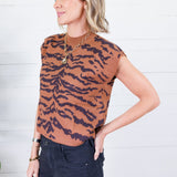 Gentry Camel Animal Sweater Entro