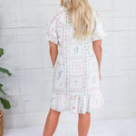 George Ivory Floral Shirt Dress Polagram