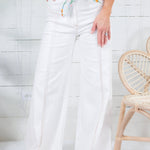 Gerhardt Cream Contrast Stitch Jeans FATE