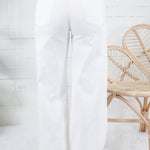Gerhardt Cream Contrast Stitch Jeans FATE