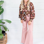 Gerhart Front Seam Musted Blush Wash Denim Jeans Fate