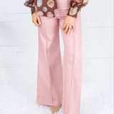 Gerhart Front Seam Musted Blush Wash Denim Jeans Fate