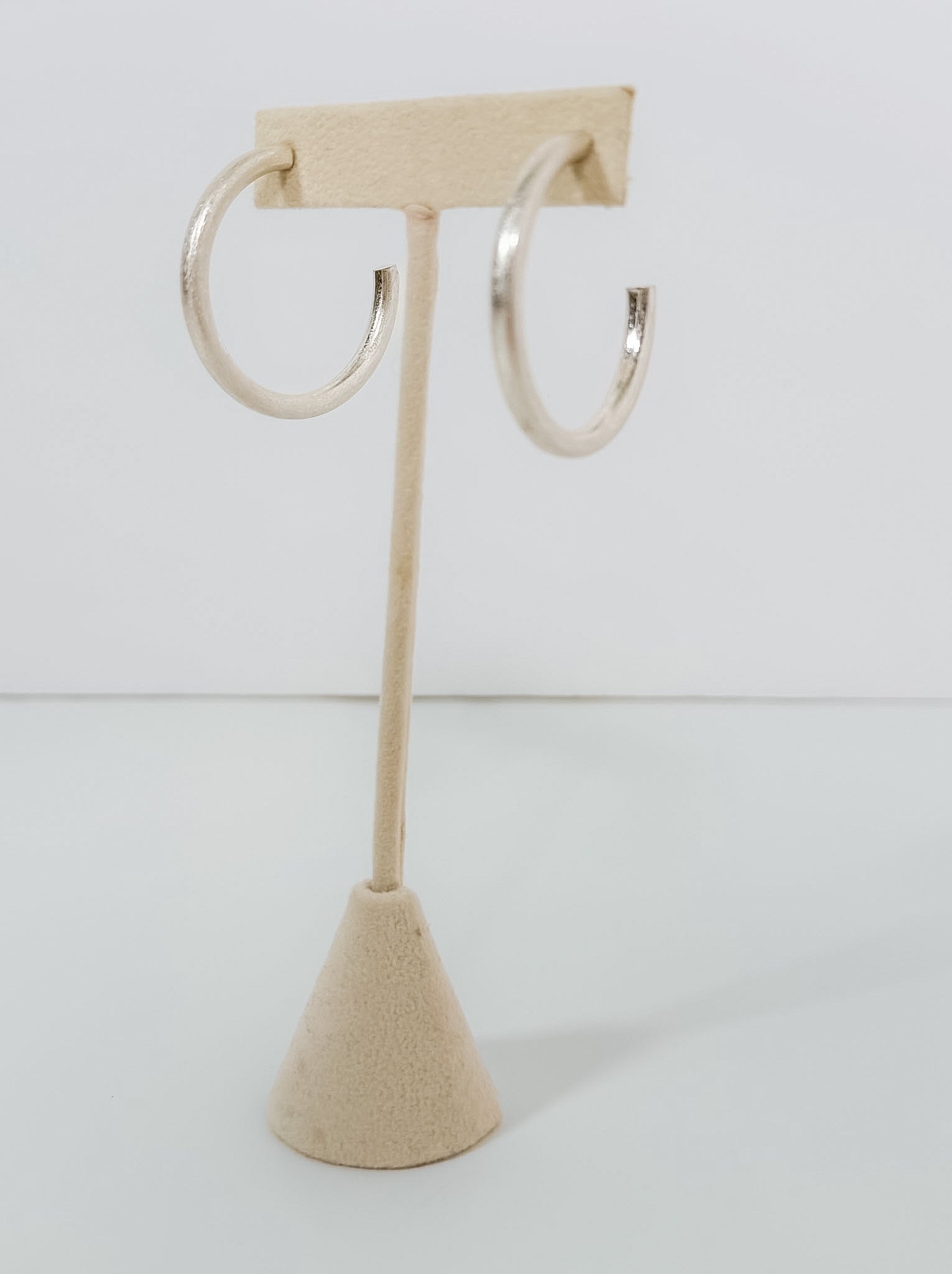 Gold or Silver Dipped Open Hoop Earrings - A3 Accessories - Jewelry - Earrings - Clover + Bee
