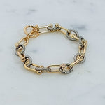 Gold + Silver Link Bracelet - A3 Accessories - Jewelry - Clover + Bee