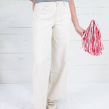 Graham Cream + Grey Dot Pants Le Lis