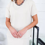Hamilton Cream Scuba Dress and Top See and Be Seen