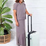 Hamilton Mocha Scuba Dress and Top See and Be Seen