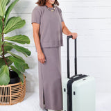 Hamilton Mocha Scuba Dress and Top See and Be Seen
