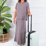 Hamilton Mocha Scuba Dress and Top See and Be Seen