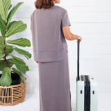Hamilton Mocha Scuba Dress and Top See and Be Seen