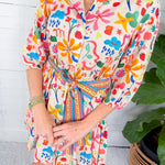 Hazel Starlit Petals Mini Dress Briton Court