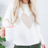Henrietta Latte Heart Sweater Wishlist