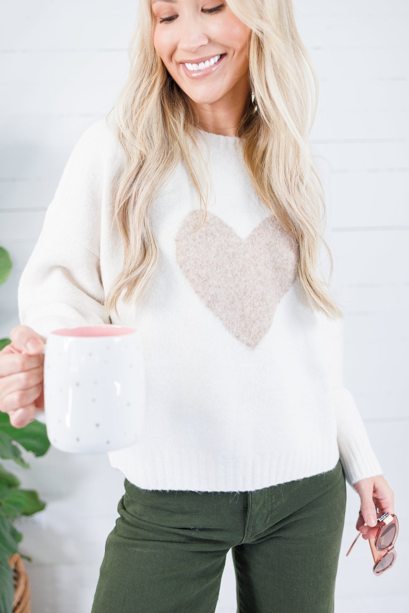Henrietta Latte Heart Sweater Wishlist