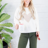 Henrietta Latte Heart Sweater Wishlist