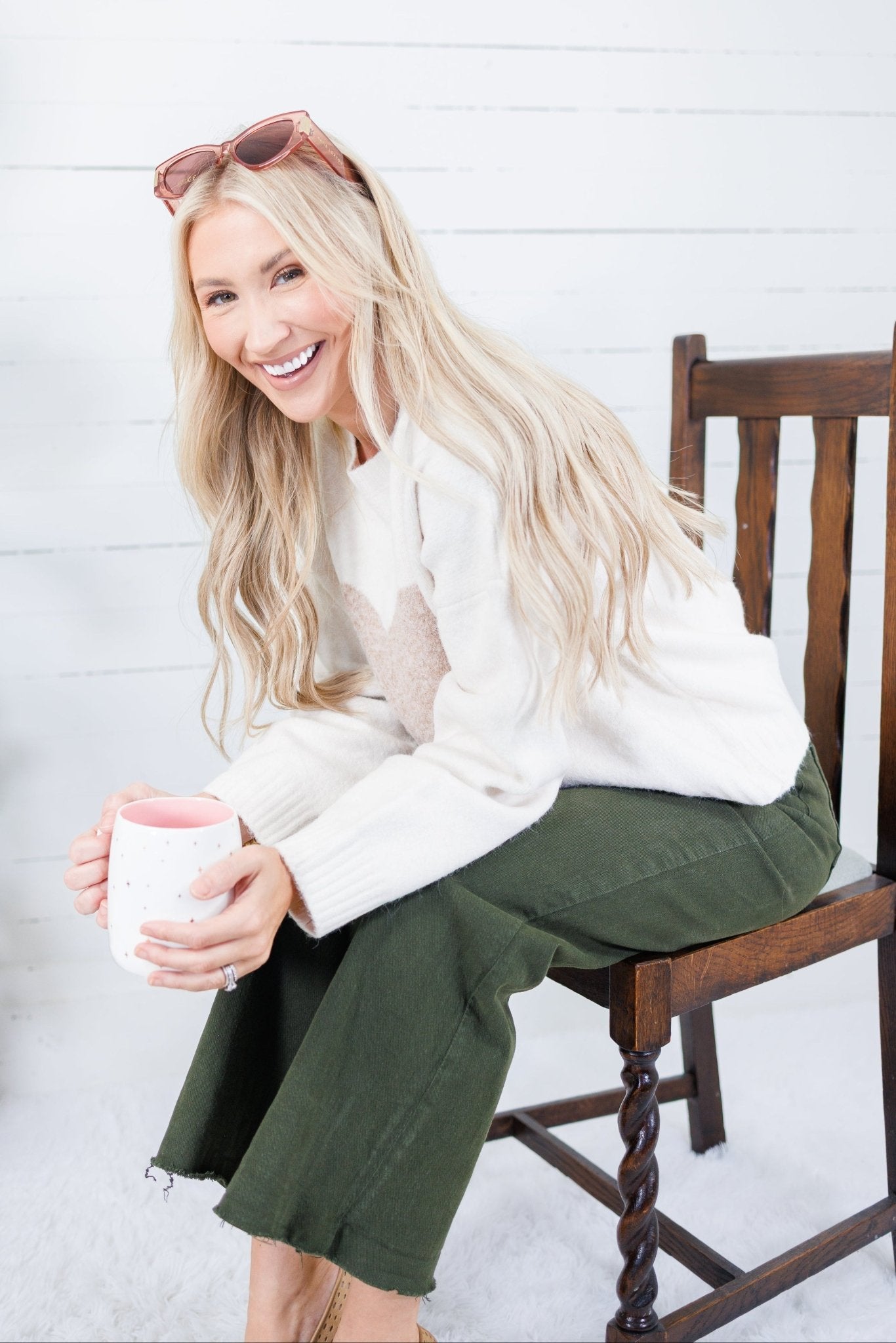 Henrietta Latte Heart Sweater Wishlist