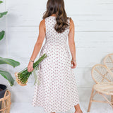 Lennie Ecru + Cocoa Dotty Dress