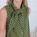 Isla Olive Dotty Mini Dress