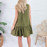 Isla Olive Dotty Mini Dress