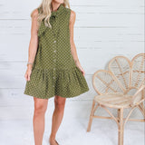 Isla Olive Dotty Mini Dress