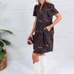 Ivy Auburn Team Toile Mini Dress Mary Square