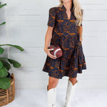 Ivy Auburn Team Toile Mini Dress Mary Square