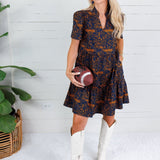Ivy Auburn Team Toile Mini Dress Mary Square