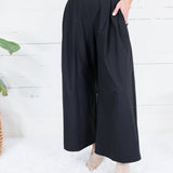 Jasmine Black Wide Leg Pant Brad & Rena