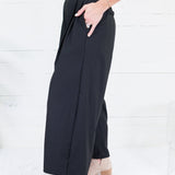 Jasmine Black Wide Leg Pant Brad & Rena