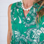 Jenny Emerald Linen Maxi Dress Briton Court 