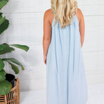 Jerrolds Baby Blue Sleeveless Maxi Dress Elle Grey