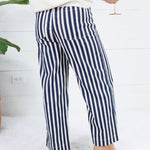 Johnny Navy Stripe Pants Lucy Paris