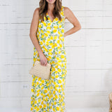 Jolene Limoncello Maxi Dress Adrienne 