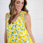 Jolene Limoncello Maxi Dress Adrienne 