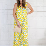 Jolene Limoncello Maxi Dress Adrienne 