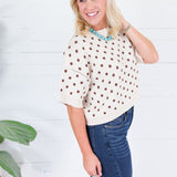 Joseph Ecru Dottie Sweater Entro