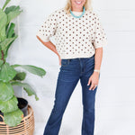 Joseph Ecru Dottie Sweater Entro