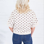Joseph Ecru Dottie Sweater Entro