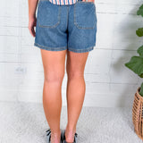 Judy Blue Featherweight Baggy Denim Short