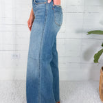 Judy Blue Retro Wide Medium Wash Jeans
