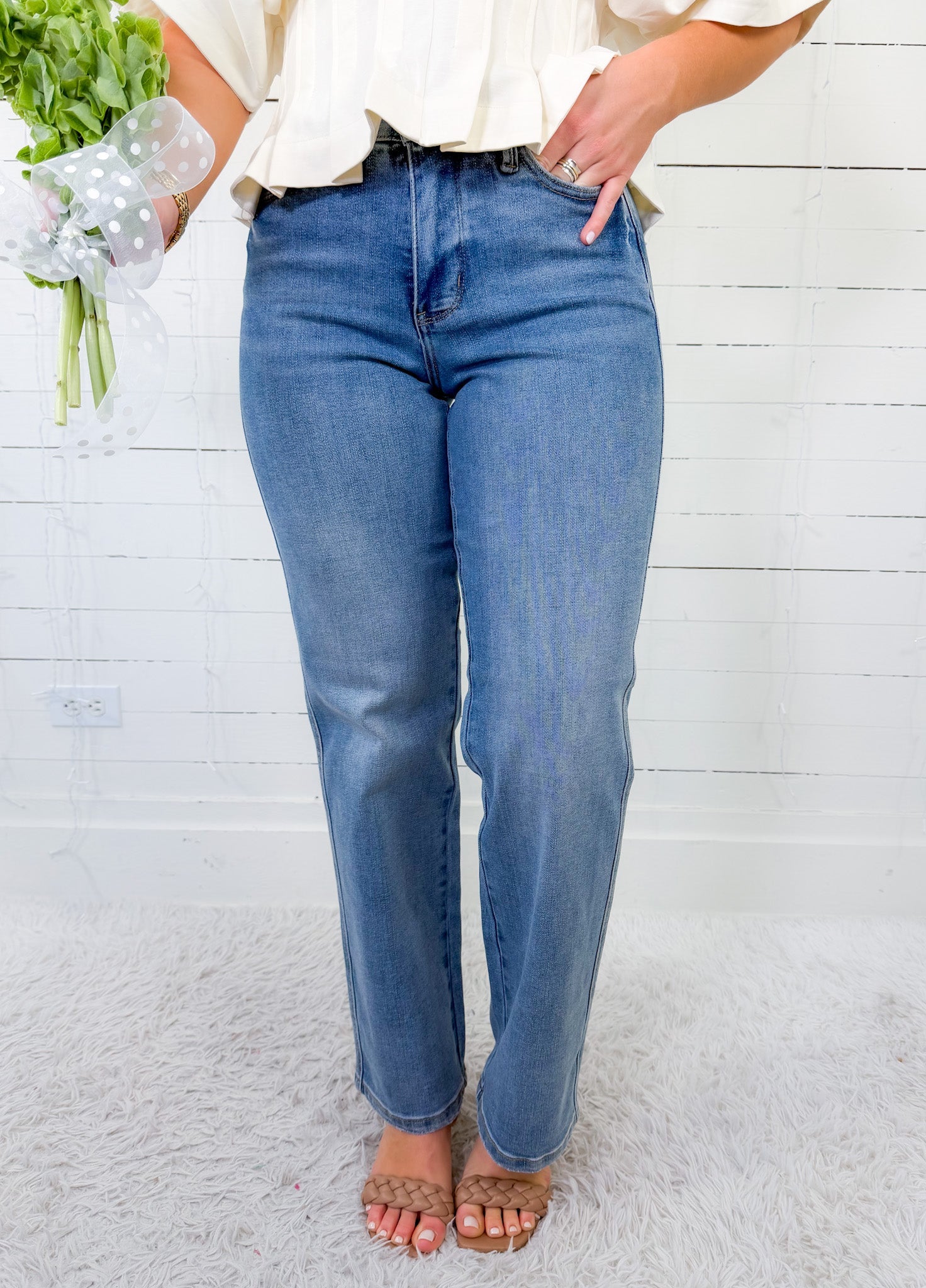 Judy Blue Tummy Control Vintage Straight Leg Jean