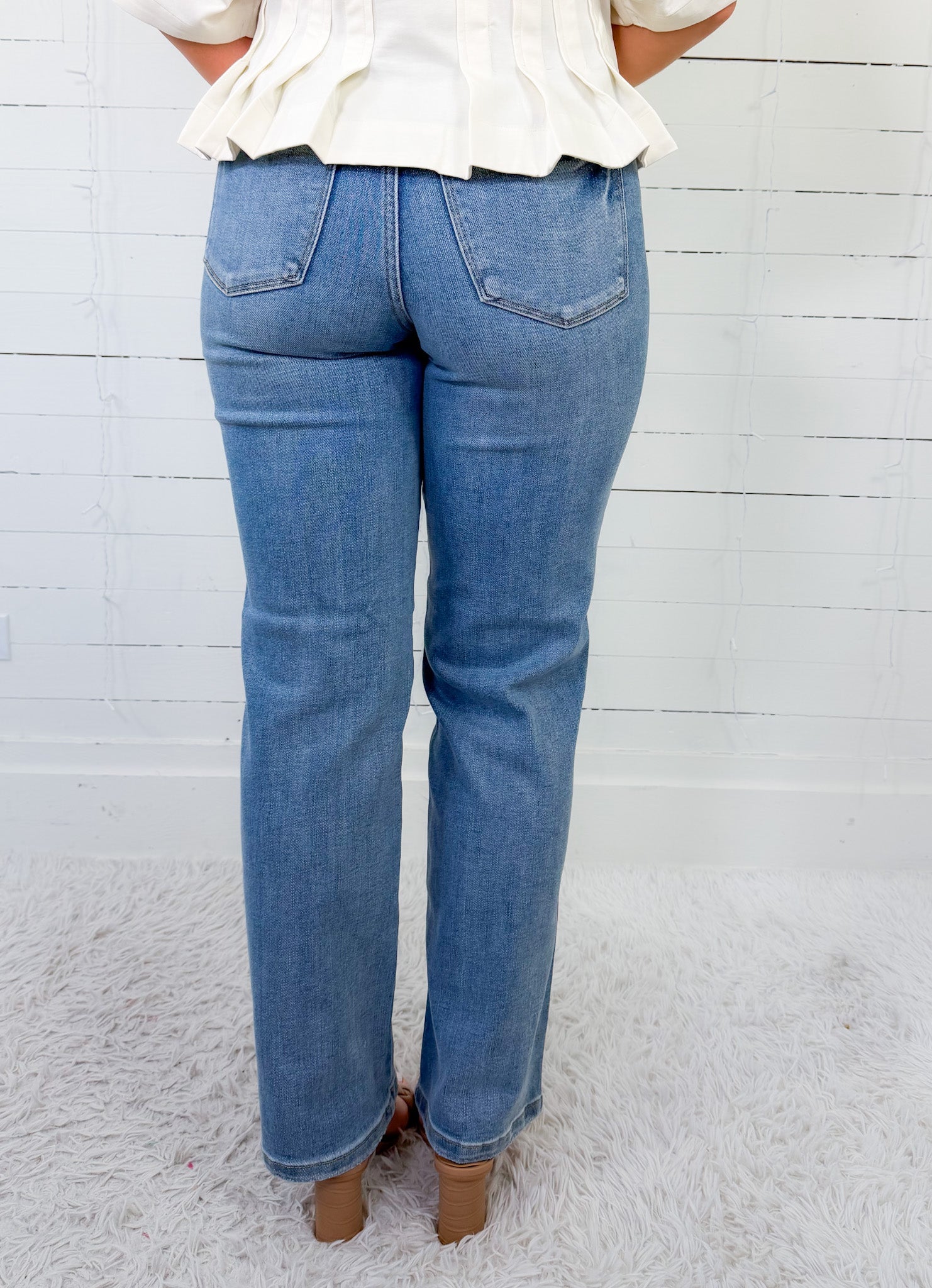Judy Blue Tummy Control Vintage Straight Leg Jean