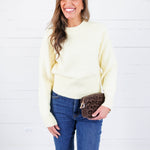 Jules Butter Yellow Crewneck Sweater Molly Bracken