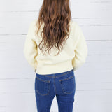Jules Butter Yellow Crewneck Sweater Molly Bracken
