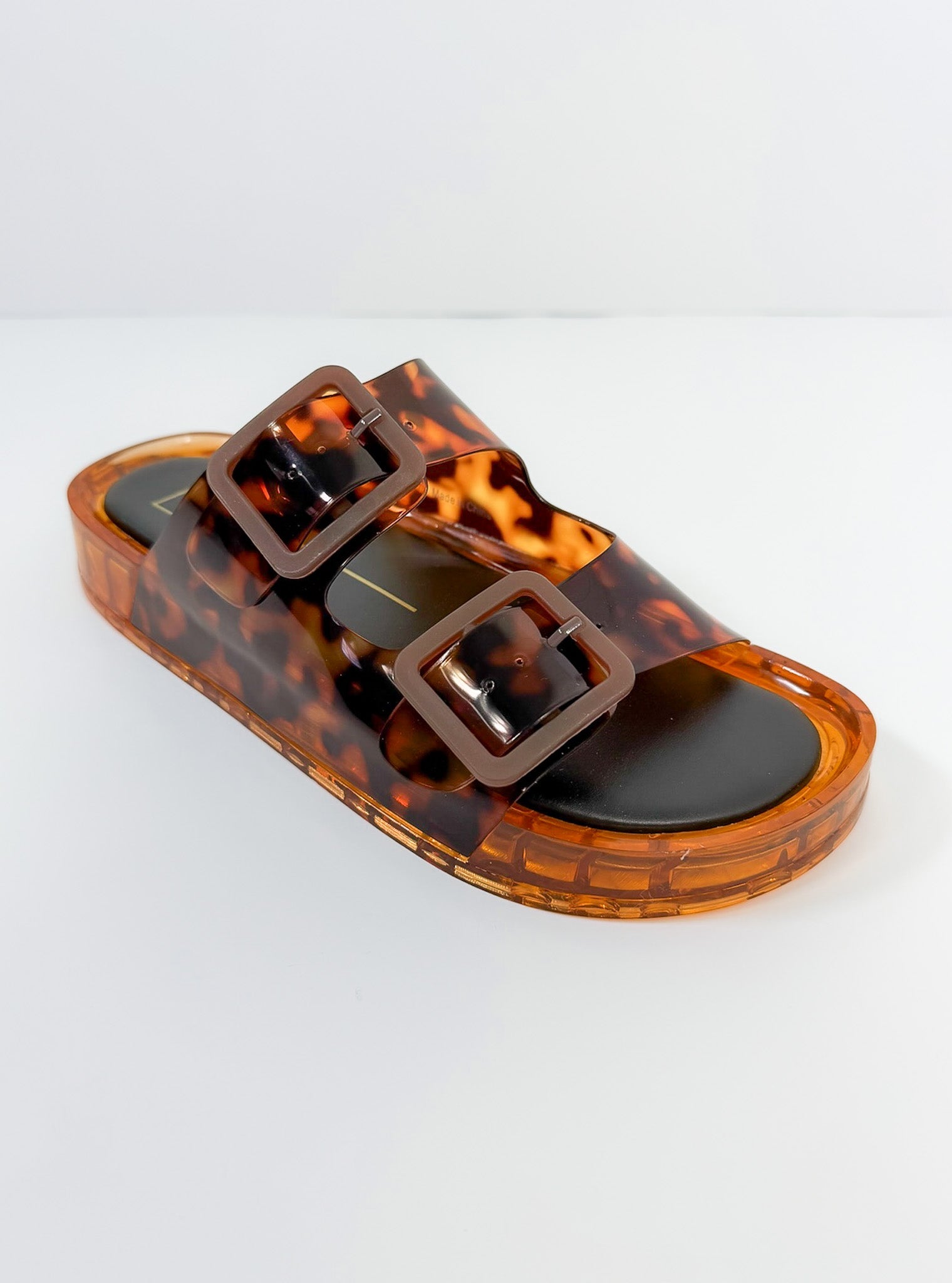 Julio Tortoise Vinyl Sandal Dolce Vita 